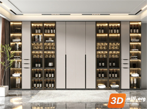 Wine cabinet Skp Files